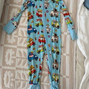 Kids Food Truck Print Kiki and Lulu bamboo One Piece